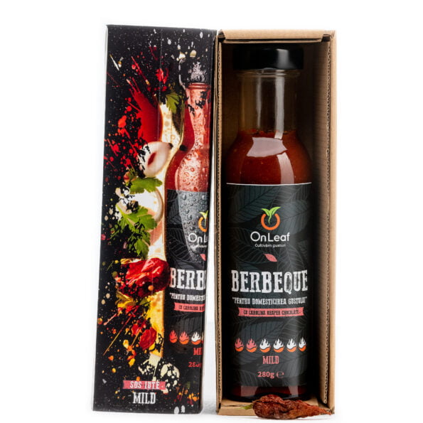 Sos Iute BERBEQUE Mild, cu Carolina Reaper Chocolate